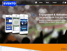 Tablet Screenshot of evento.com